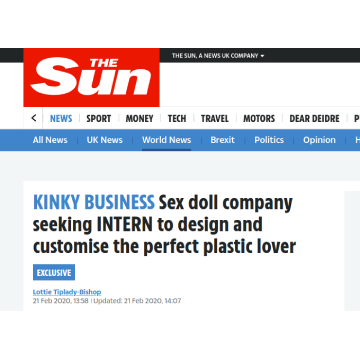 Our internship program  featured by the Sun newspaper